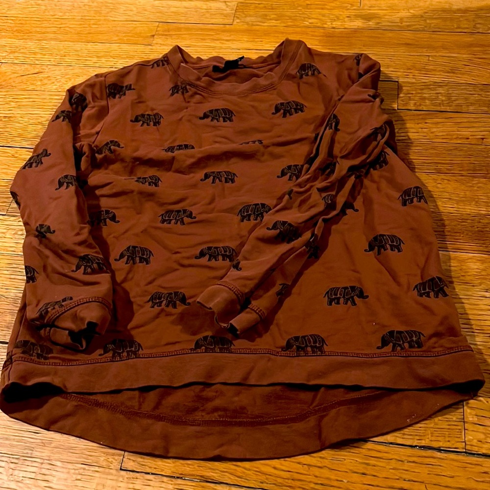 Elephant printed sweatshirt